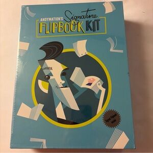 Andymation's Signature Flipbook Kit for Kids & Adults for Drawing Animation,